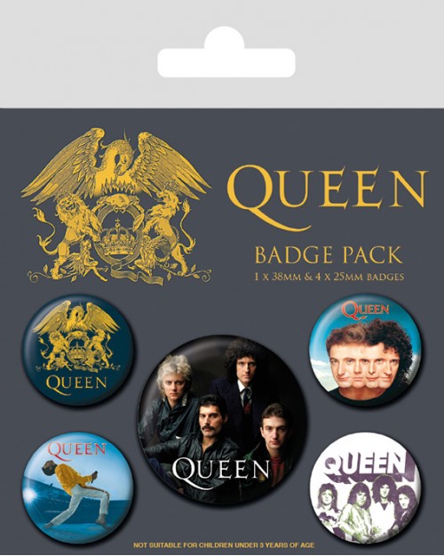 Queen (Classic)  Badge Pack
