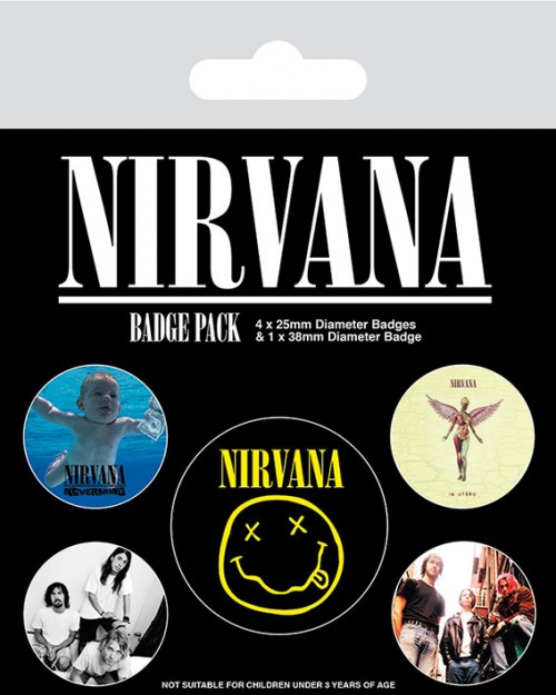 Nirvana (Iconic)  Badge...