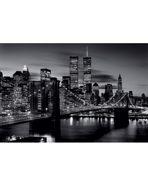 PP32094 Brooklyn Bridge (B&W)