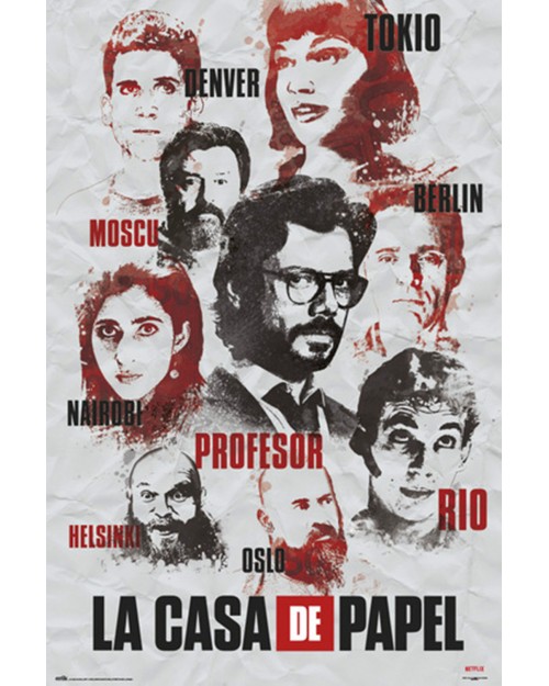 GPE5321 LA CASA DE PAPEL...